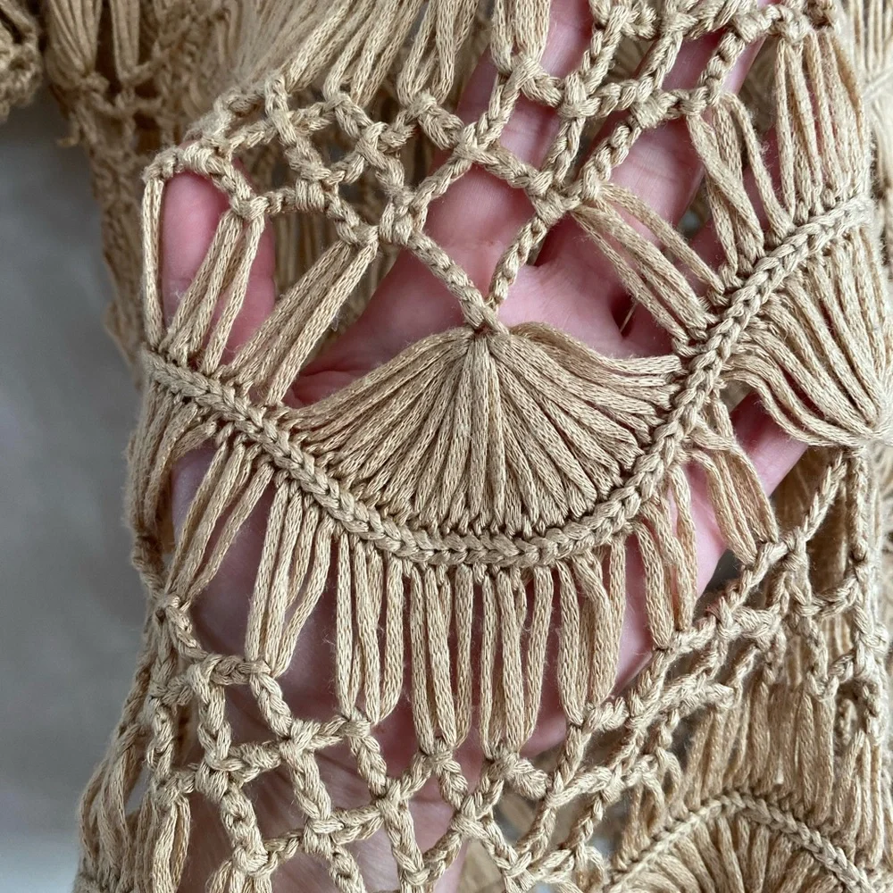 Women’s Open Knit Sweater - Picture 2 of 5